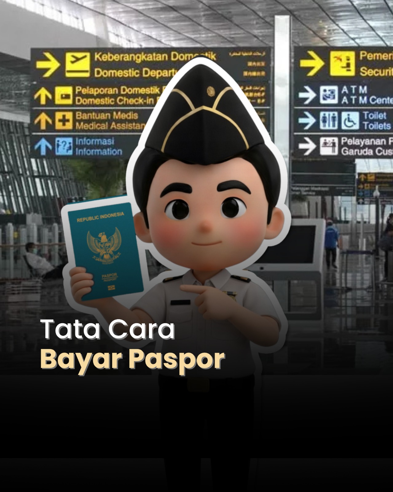 Tatacara bayar paspor