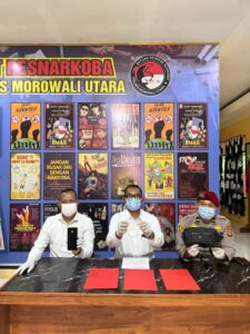 Peredaran Narkoba Digagalkan, Polisi Sita 25,23 Gram Sabu di Morowali Utara